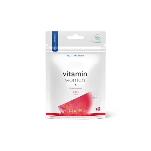 Vitamin Women iodine free 60 tabletta - Nutriversum - 