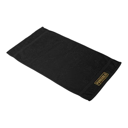 100% Pamut Fekete törölköző 40x80cm - PureGold - 