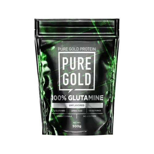 L-Glutamine italpor - 500g - ízesítetlen - PureGold - 