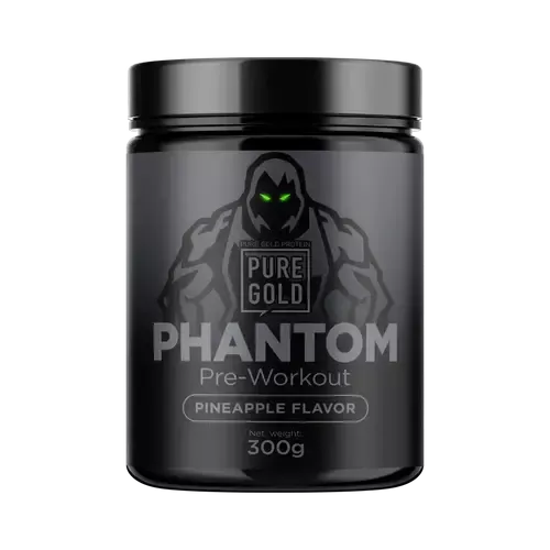 Phantom edzés előtti ízesített italpor - 300g - Pineapple - PureGold - 
