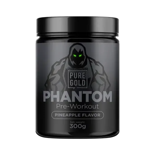 Phantom edzés előtti ízesített italpor - 300g - Pineapple - PureGold - 