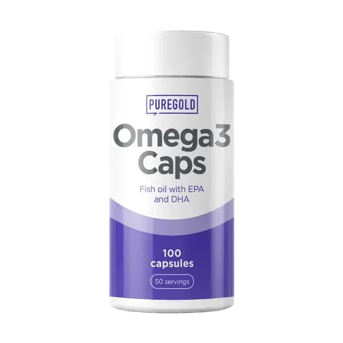 Omega 3 halolaj - 100 kapszula - PureGold - 