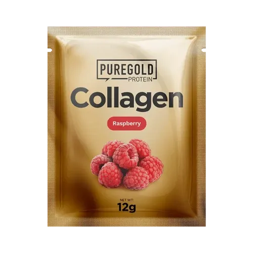 Collagen Marha kollagén italpor - Málna - 12g - PureGold - 10.000mg Kollagén