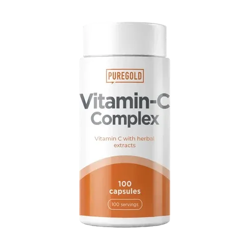 C-Complex C-vitamin növényi kivonatokkal - 100 kapszula - PureGold - 