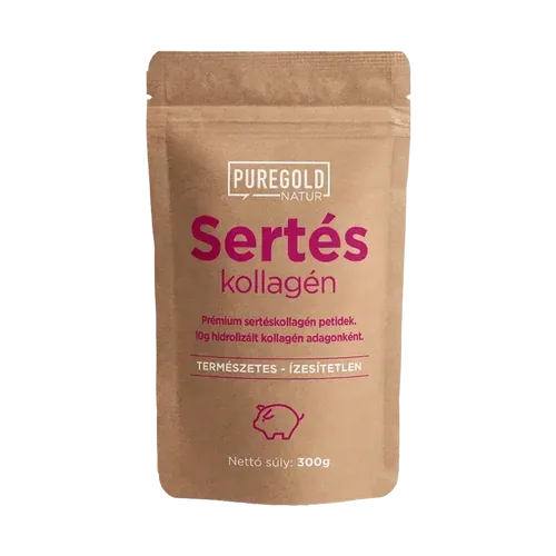 Natur Line Sertés kollagén italpor - ízesítetlen 300g - PureGold - 