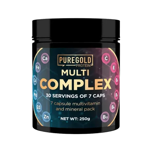 Multi Complex vitamin, ásványi anyag, nyomelem - 30 pack - PureGold - 