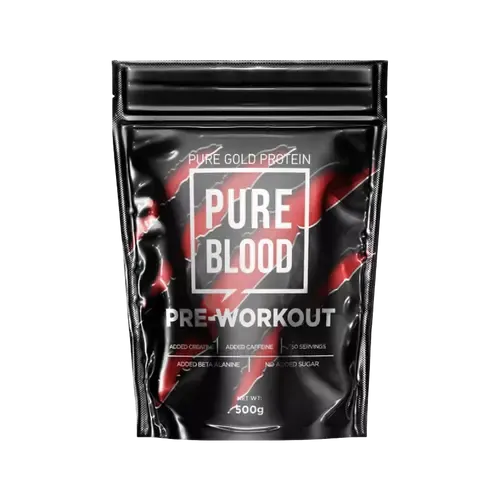 Pure Blood edzés előtti energizáló - 500g - Cola - PureGold - 