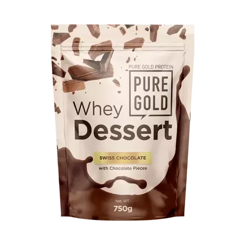 Whey Dessert fehérje italpor - 750g - PureGold - Svájci csokoládé - 
