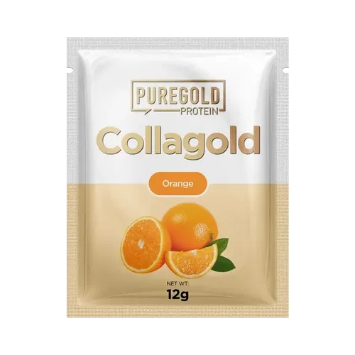 CollaGold Marha és Hal kollagén italpor hialuronsavval - Orange Juice - 12g - PureGold - 