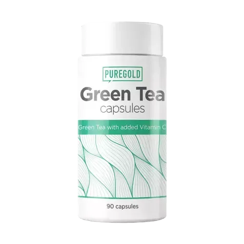 Green Tea étrend-kiegészítő - 90 kapszula - PureGold - 