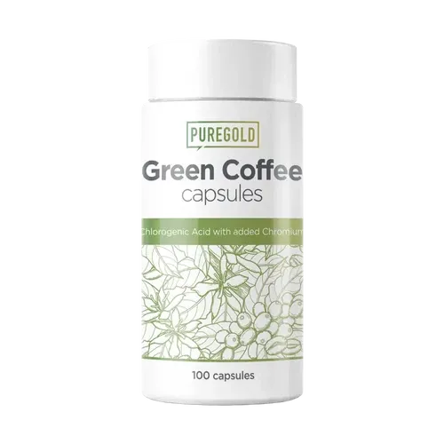 Green Coffee étrend-kiegészítő - 100 kapszula - PureGold - 