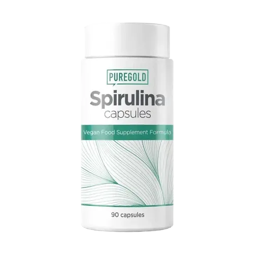 Spirulina étrend-kiegészítő - 90 kapszula - PureGold - 