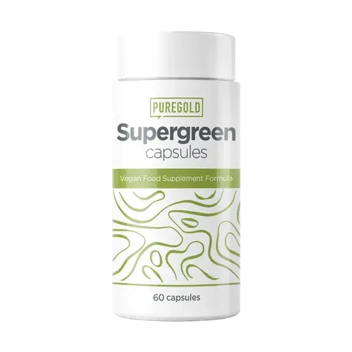 Super Green étrend-kiegészítő - 60 kapszula - PureGold - 