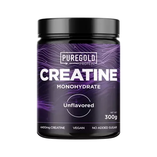 Creatine Monohydrate italpor - ízesítetlen - 300g - PureGold - 