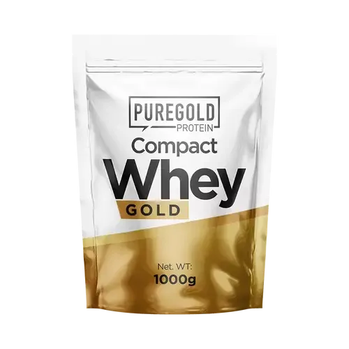 Compact Whey Gold fehérjepor - 1000 g - PureGold - almáspite - 