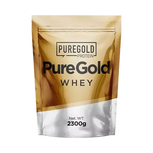 Whey Protein fehérjepor - 2300 g - PureGold - vanília - 