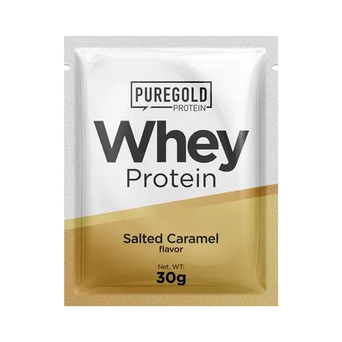 Whey Protein fehérjepor - 30 g - PureGold - sós karamell - 