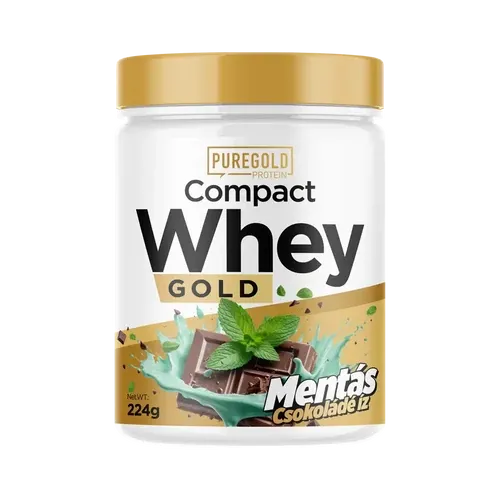 Compact Whey Gold fehérjepor 224 g - mentás csokoládé - PureGold - 