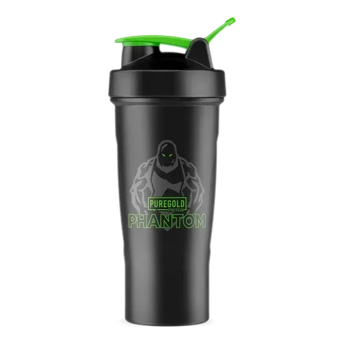 Phantom Shaker (700ml) - Fekete - Pure Gold - 