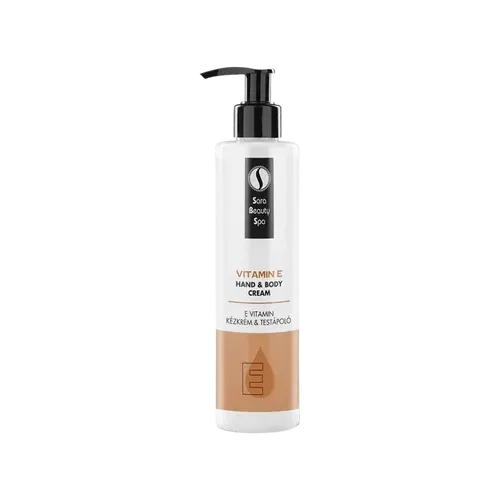 Hidratáló kézkrém és testápoló - E vitamin - 250ml - Sara Beauty Spa - 