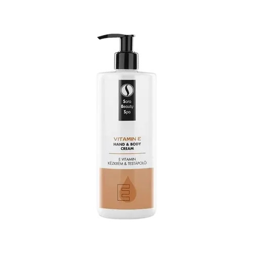 Hidratáló kézkrém és testápoló - E vitamin - 500ml - Sara Beauty Spa - 