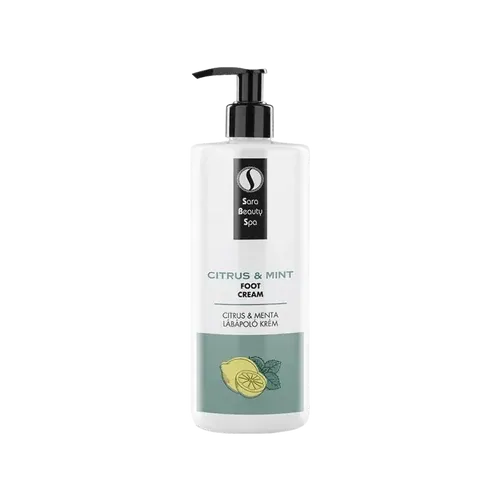 Lábápoló krém - Citrus és Menta - 500ml - Sara Beauty Spa - 