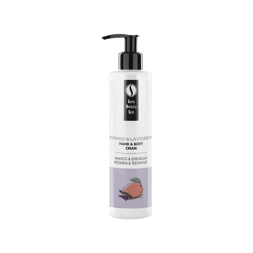Hidratáló kézkrém és testápoló - Mangó és Levendula - 250ml - Sara Beauty Spa - 