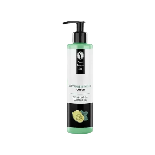 Lábápoló krém gél (Pedizselé) - Citrus és Menta - 250ml - Sara Beauty Spa - 