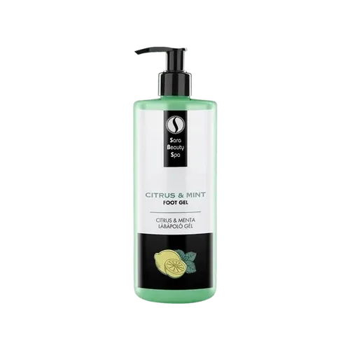 Lábápoló krém gél (Pedizselé) - Citrus és Menta - 500ml - Sara Beauty Spa - 