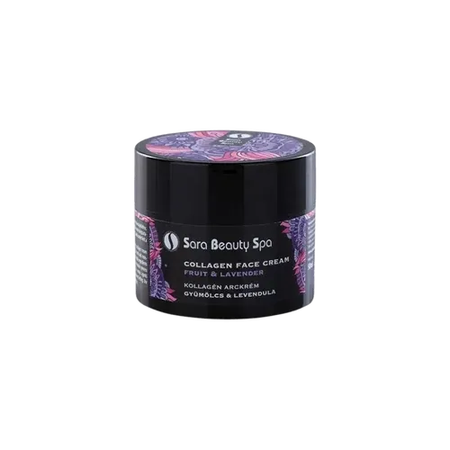 Kollagén arckrém - Gyümölcs és Levendula - 50ml - Sara Beauty Spa - 