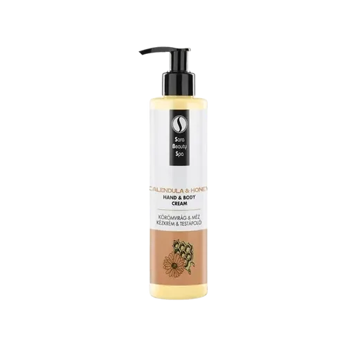 Körömvirág bőrpuhító kézkrém és testápoló mézzel - 250ml - Sara Beauty Spa - 