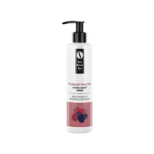 Hidratáló kézkrém és testápoló - Erdei Gyümölcs - 250ml - Sara Beauty Spa - 