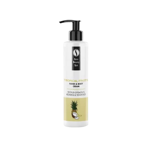 Hidratáló kézkrém és testápoló - Trópusi Gyümölcs - 250ml - Sara Beauty Spa - 