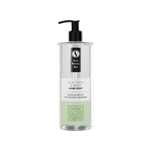 Folyékony szappan - Teafaolaj és Borsmenta - 500ml - Sara Beauty Spa - 