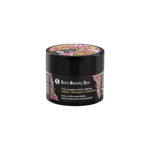 Kollagén arckrém - Édes Narancs és Mandarin - 50ml - Sara Beauty Spa - 