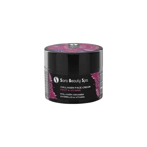 Kollagén arckrém - Gyümölcs és Vitamin - 50ml - Sara Beauty Spa - 