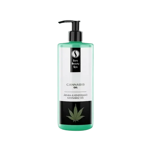 Kannabisz és Árnika Krémzselé - 500ml - Sara Beauty Spa - 