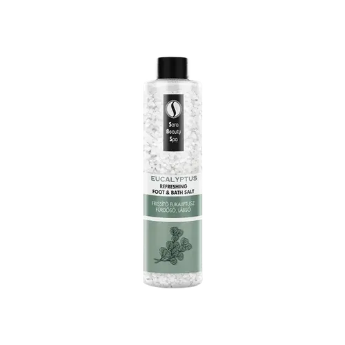 Frissító fürdősó és lábáztató só - Eukaliptusz - 330g - Sara Beauty Spa - 