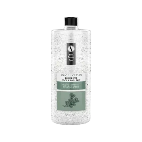 Frissító fürdősó és lábáztató só - Eukaliptusz - 1320g - Sara Beauty Spa - 