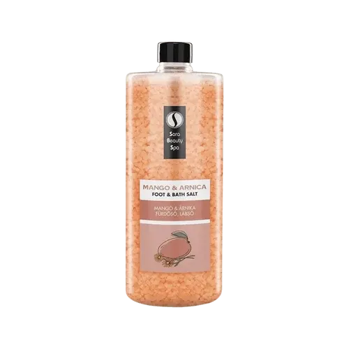 Regeneráló fürdősó és lábáztató só - Mangó és Árnika - 1320g - Sara Beauty Spa - 