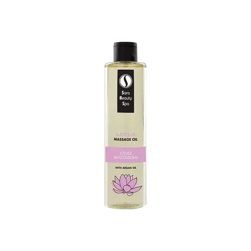 Lótusz és Vízililiom masszázsolaj - 250ml - Sara Beauty Spa - 