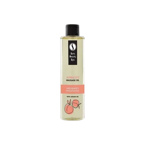Sárgabarack masszázsolaj - 250ml - Sara Beauty Spa - 
