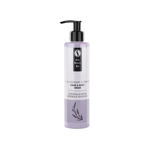 Levendula és menta kézkrém és testápoló - 250ml - Sara Beauty Spa - 