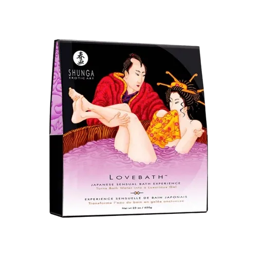 Love Bath fürdőzselé - érzéki lótusz - 650g - 