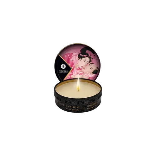 Shunga - Masszázsgyertya Rózsaszirom (30ml) - kozmetikai minőségű, természetes olajok