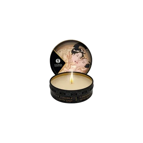 Shunga - Masszázsgyertya Vanília (30ml) - kozmetikai minőségű, természetes olajok