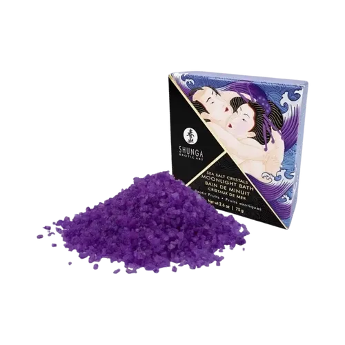 Oriental Crystals Exotic Fruits fürdősó - 100% holt-tengeri sóból - 75g - 
