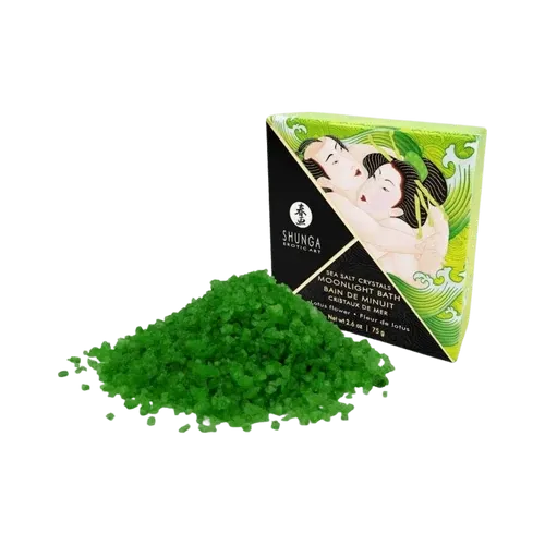 Oriental Crystals Lotus Flower fürdősó - 100% holt-tengeri sóból - 75g - 
