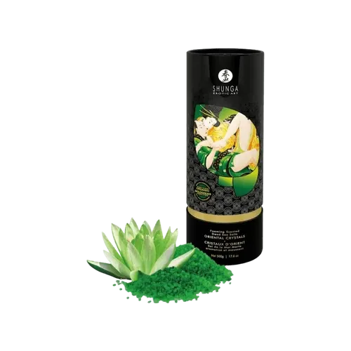 Oriental Crystals Lotus Flower fürdősó - 100% holt-tengeri sóból - 500g - 