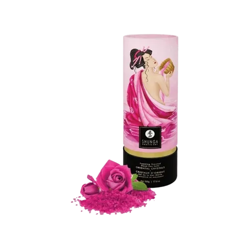 Oriental Crystals Aphrodisia fürdősó - 100% holt-tengeri sóból - 500g - 